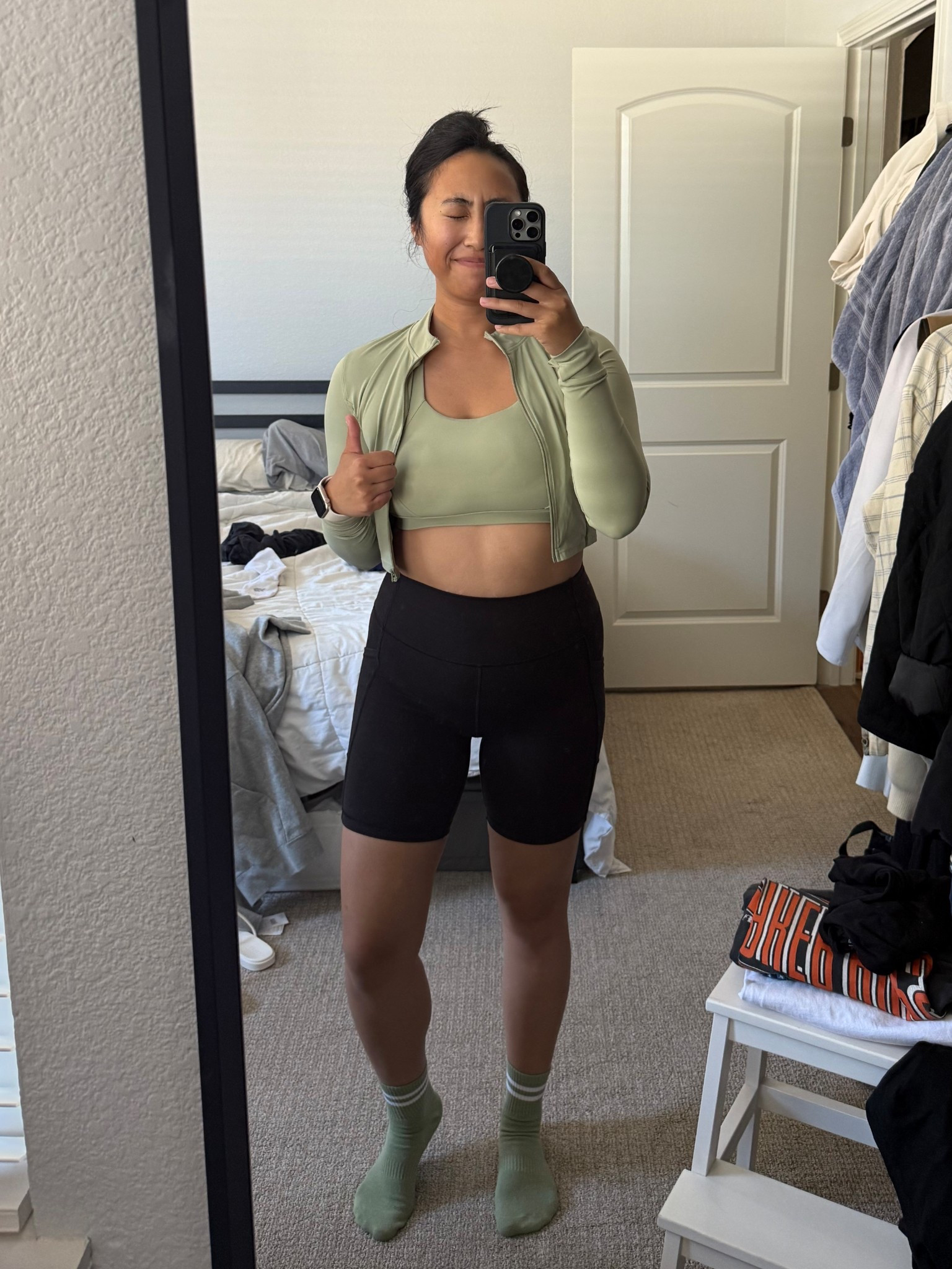 Lagree butterflies again🦋 at least she cute😚

#LTKActive #LTKStyleTip #LTKFindsUnder50