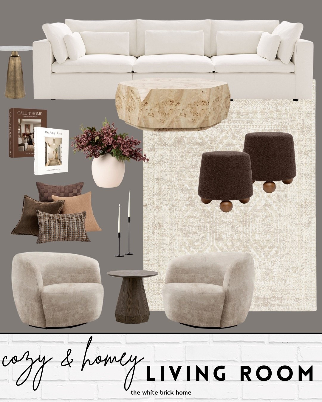 Beautiful living room design with a neutral base! 

🖤🖤

Living room, living room decor, living room design, living room ideas, family room, couch, sofa, coffee table, ottoman, accent chair, throw pillows, living room seating, living room ideas, living room decor, living room layout, area rug, neutral rug, living room ideas, faux floral, side table, accent table 

#LTKSeasonal #LTKHome #LTKSaleAlert
