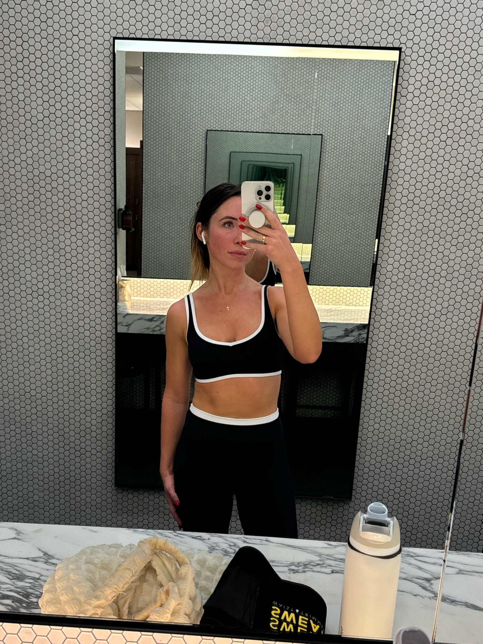 My favorite workout set from Abercrombie! I got the curve love leggings in a small, but could’ve done XS. Top is also S, but could’ve done XS. 

#LTKSaleAlert #LTKActive