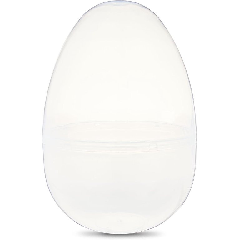 Jumbo 16 inch Giant Clear Fillable Plastic Easter Egg, Great for Decor and Baskets (2-Pack) | Walmart (US)