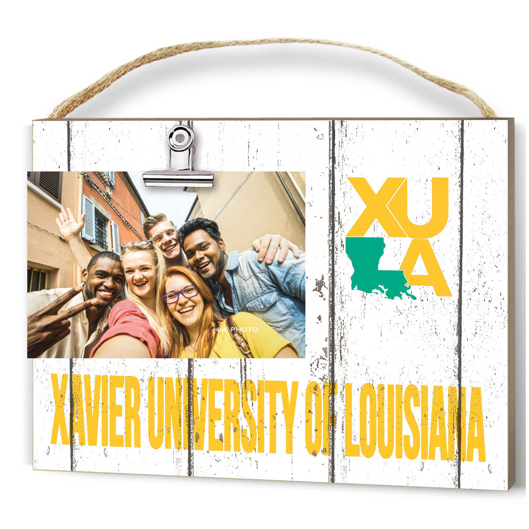 XULA gold weathered clip picture frame 8x10