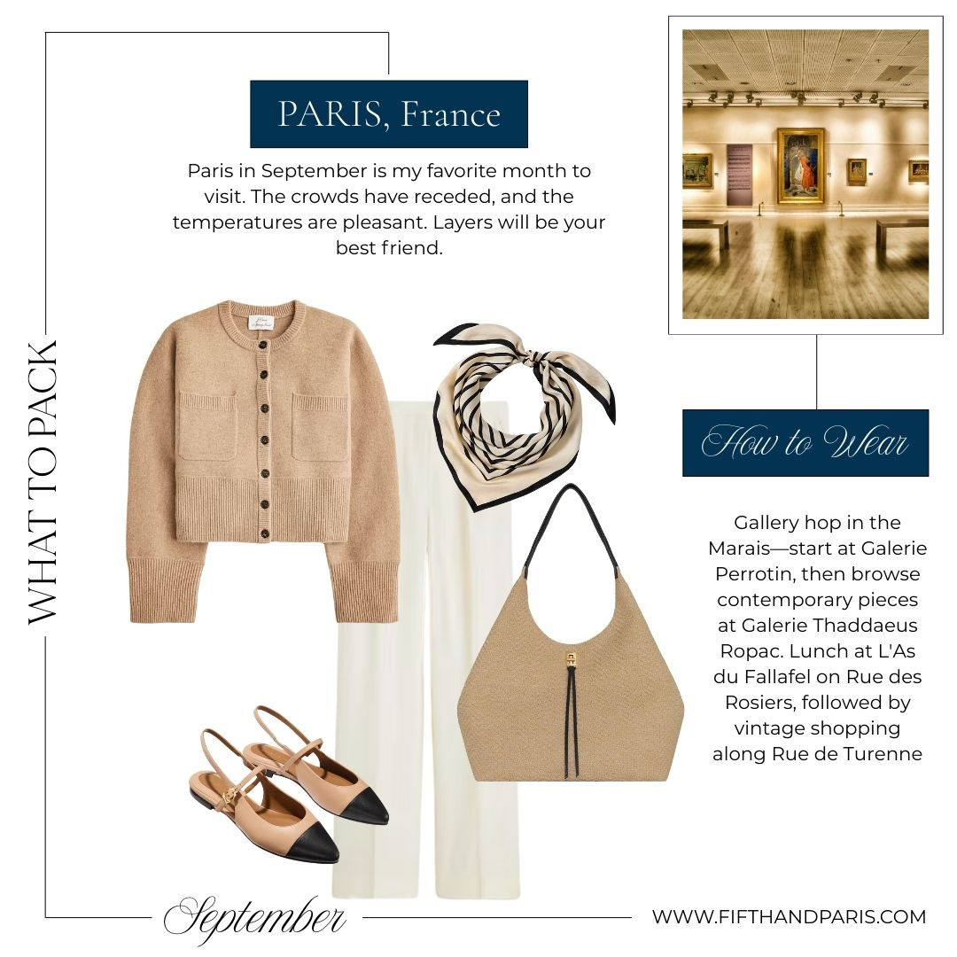 Paris in September
- what to pack
- travel capsule
- Parisian Style
- French girl


#LTKStyleTip #LTKTravel #LTKSeasonal