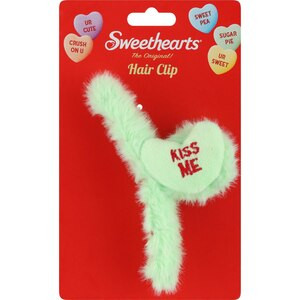 Sweethearts® Plush Hair Clip, Assorted Colors | CVS Health