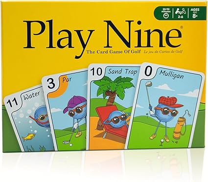 Play Nine The Card Game of Golf, Ages 8 and Up, Couples Date Night Gift, Game Night Favorite, 15 ... | Amazon (US)
