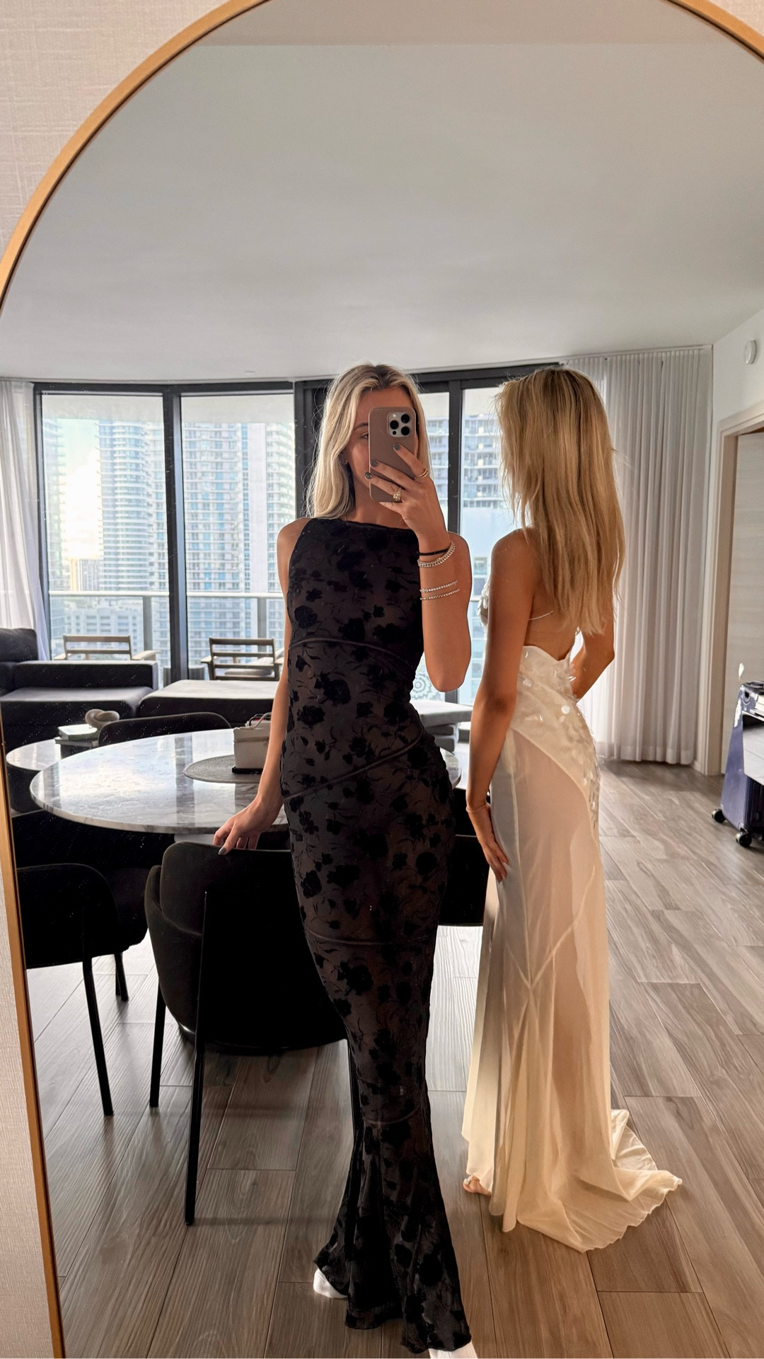 black lace for a night out dress 🖤