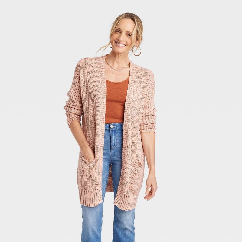 Women's Marled Open Front Cardigan - Knox Rose™ | Target