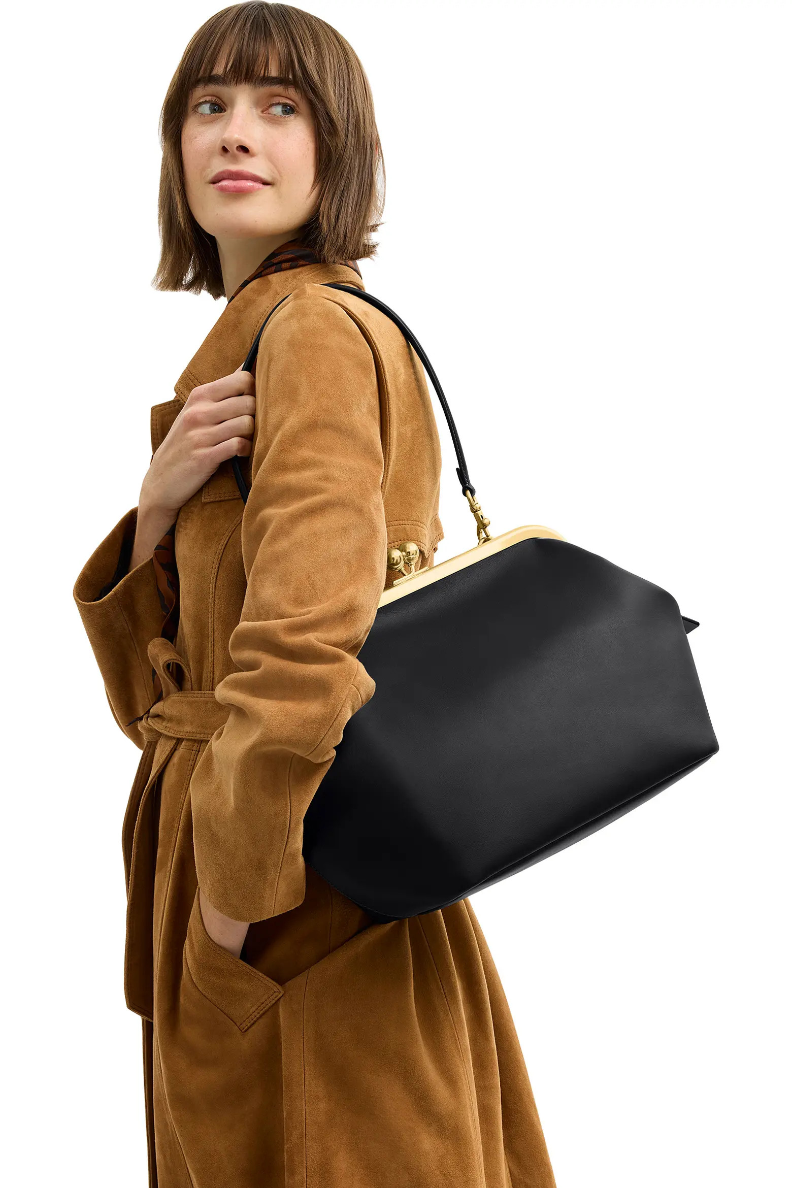 Kisslock Glovetanned Leather Frame Bag (Women) | Nordstrom | Nordstrom