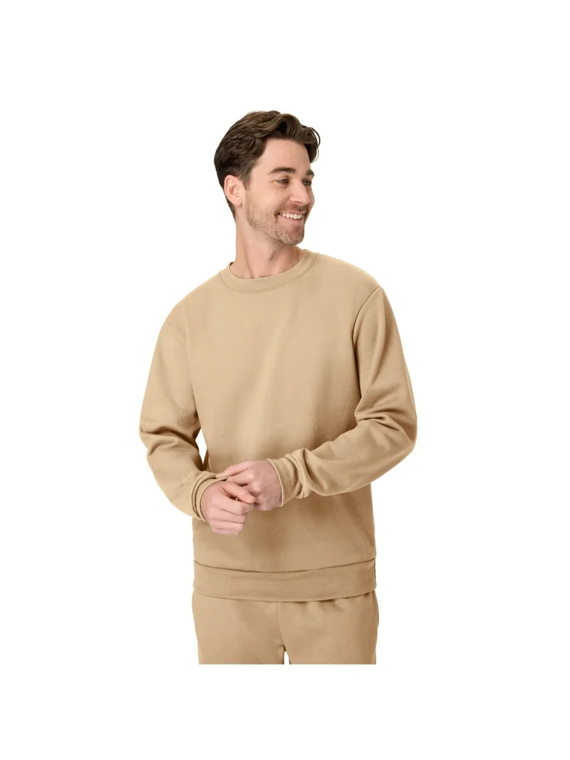 Hanes Men's & Big Men's Essentials Fleece Crewneck Sweatshirt, Sizes S-5XL | Walmart (US)