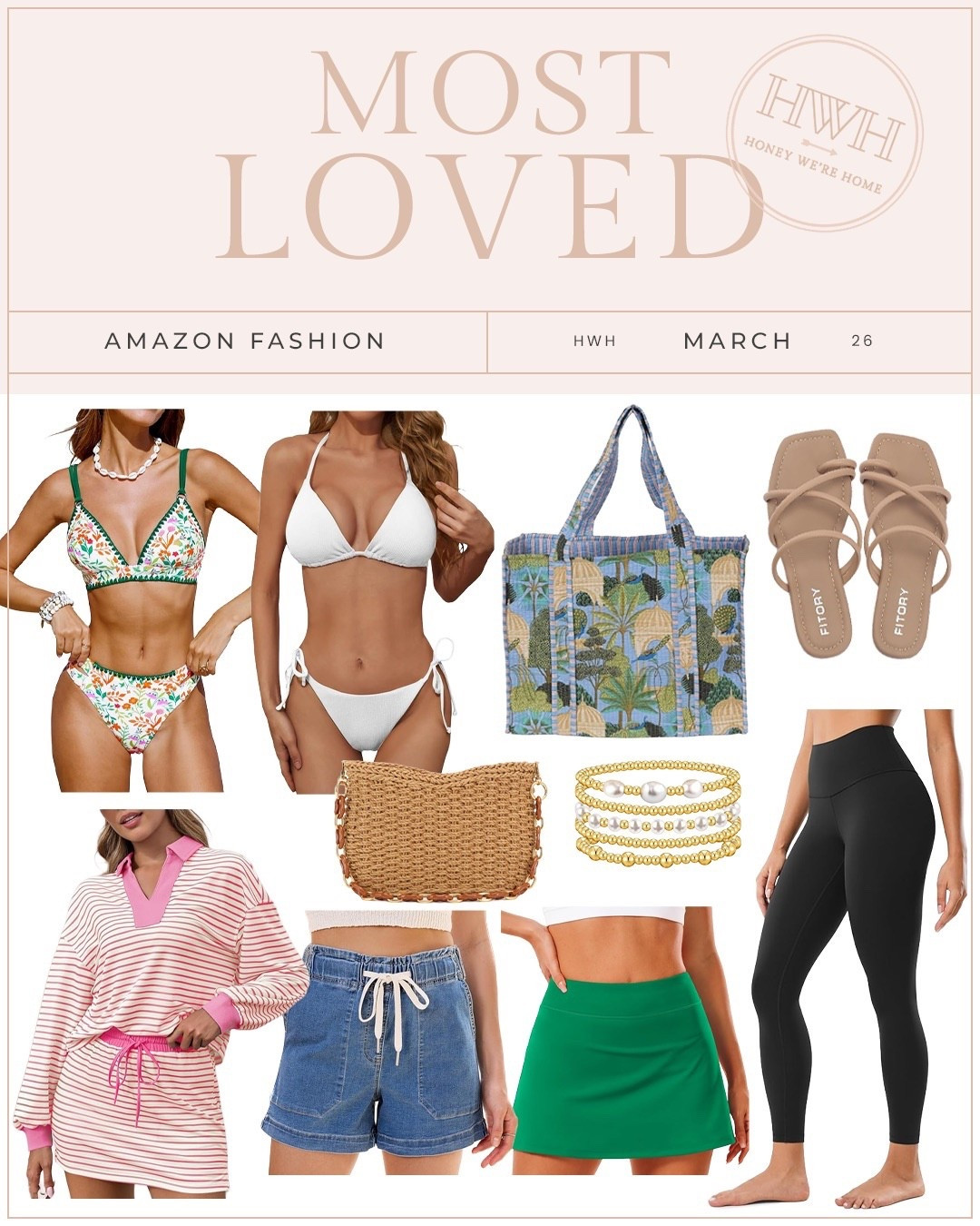 Most Loved Amazon Fashion | March

#LTKSeasonal #LTKOver40 #LTKActive
