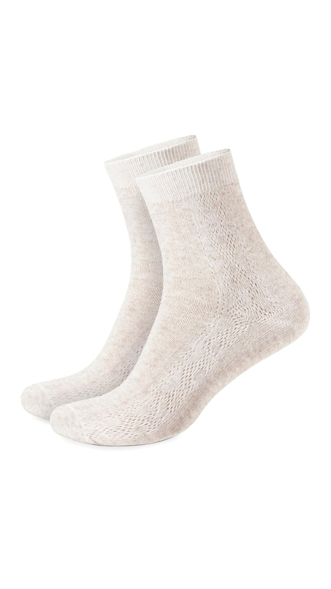 Organic Linen threaded socks  