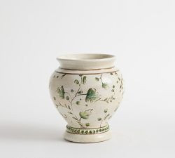 Green Floral Vase Collection | Pottery Barn (US)