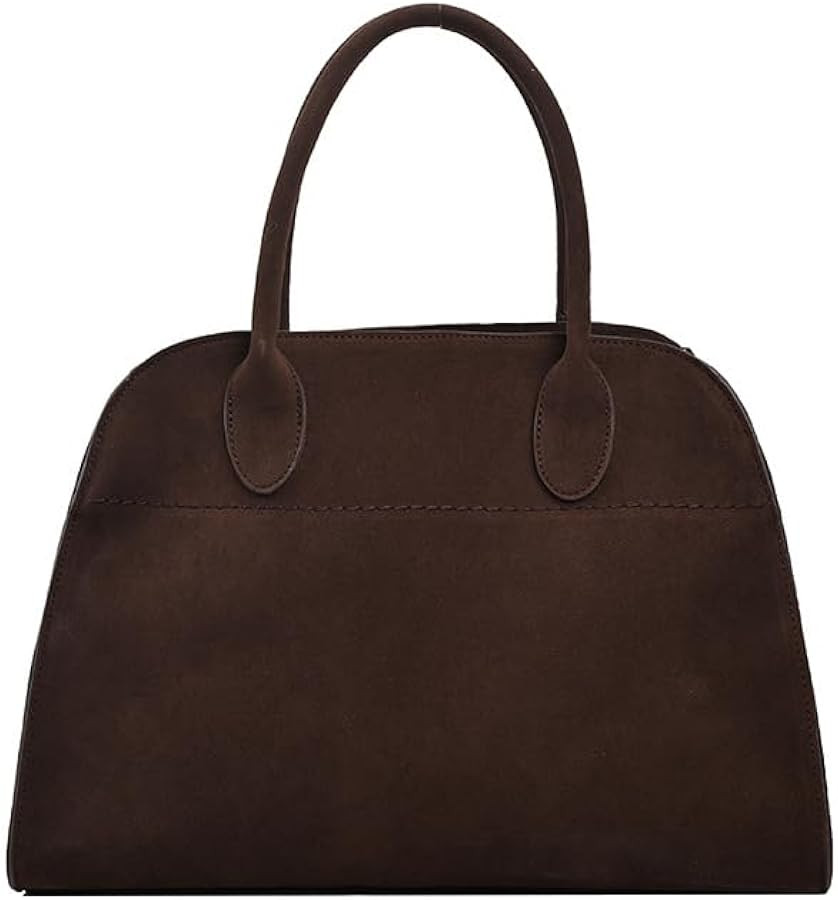 Women's Leather Tote Bag Shoulder Bag Crossbody for Work Travel Shopping | Amazon (US)