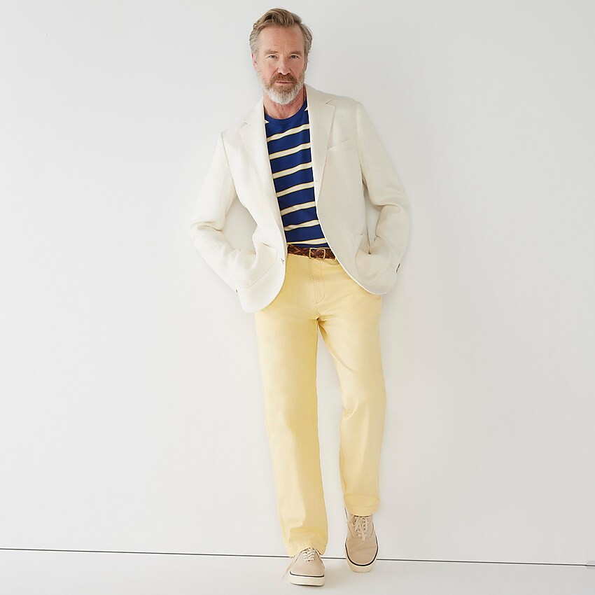 Crosby Classic-fit blazer in linen twill herringbone | J. Crew US