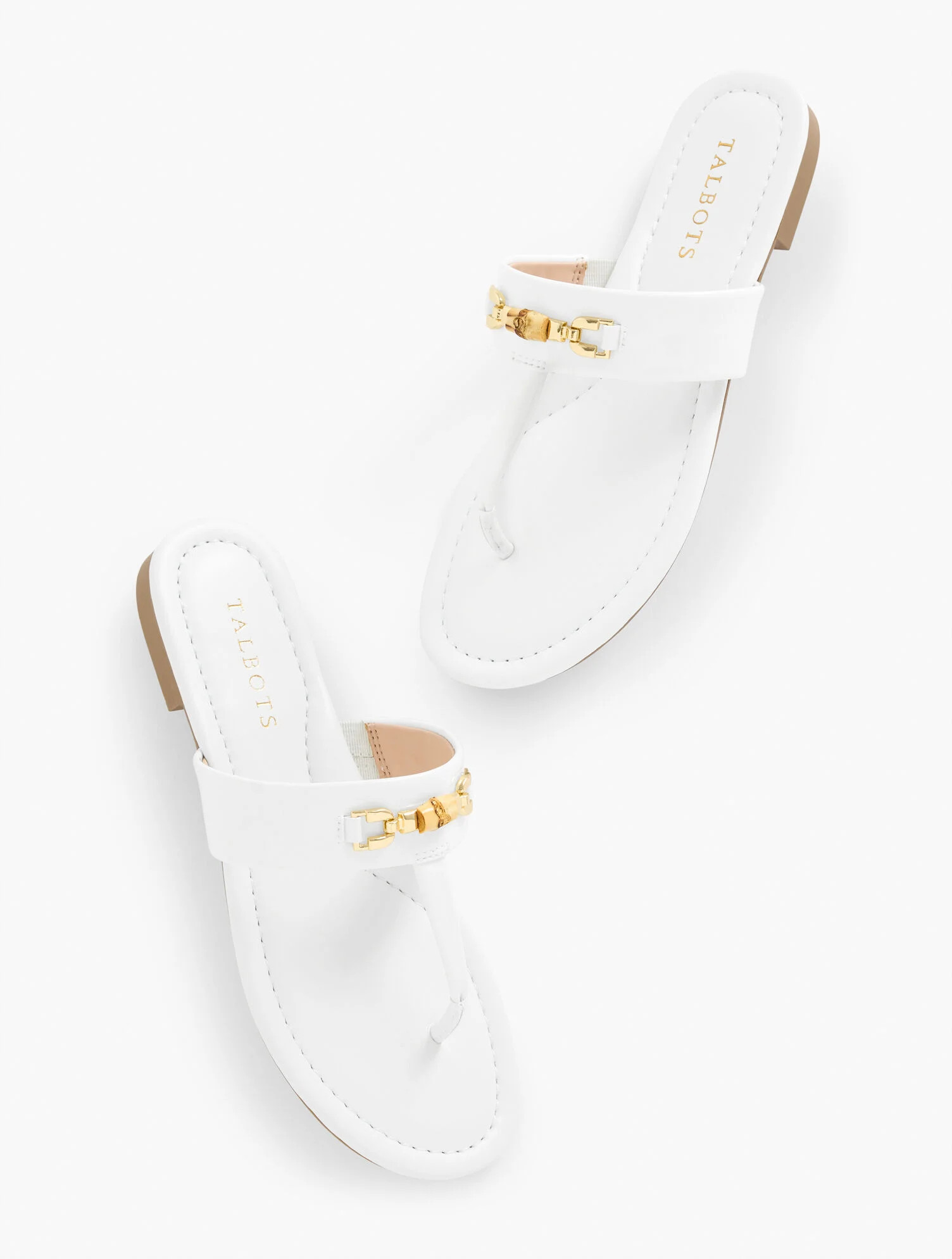 Gia Bamboo Thong Sandals | Talbots