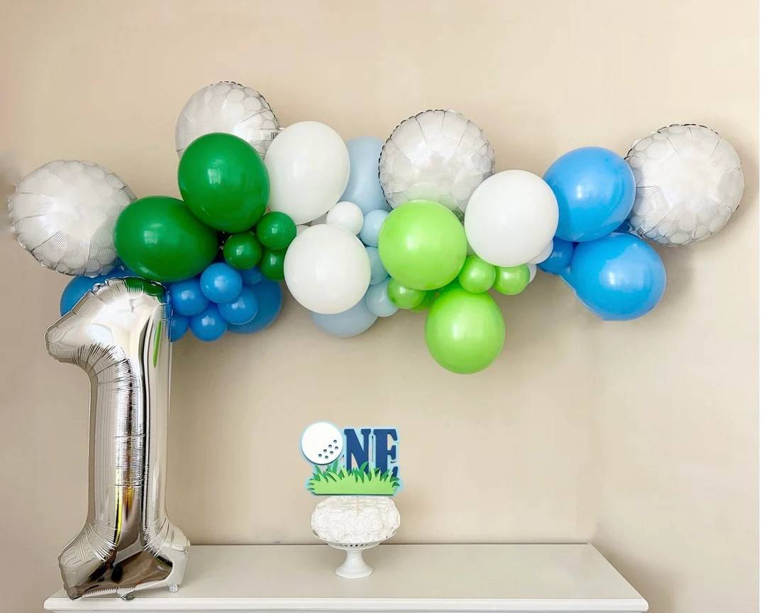 Golf DIY Balloon Garland Kithole in One Birthdaygolf Balloongolf Theme Birthdayhole in One Birthd... | Etsy (US)