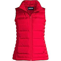 Women's Petite Down Puffer Vest | Lands' End (US)