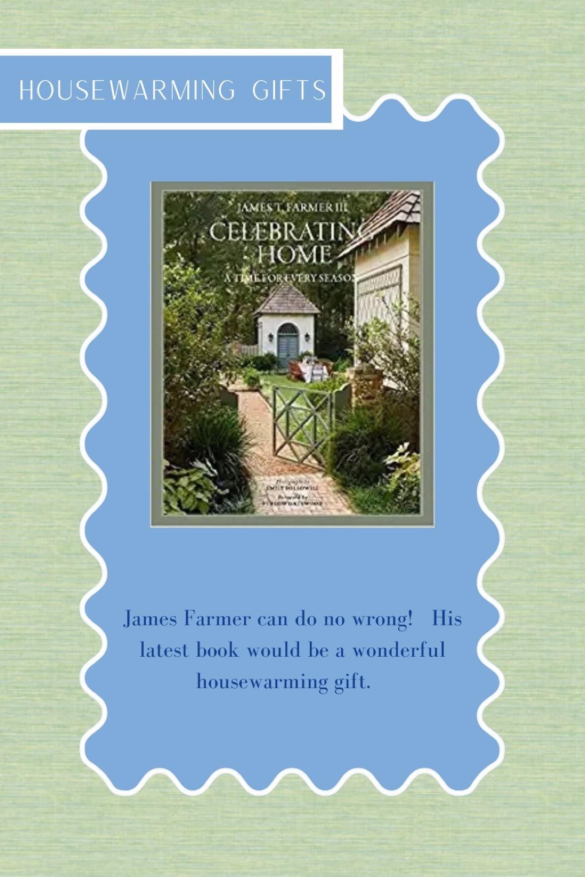 The latest James farmer coffee table book is a perfect gift for the home decor lover  

#LTKhome #LTKSeasonal #LTKunder100