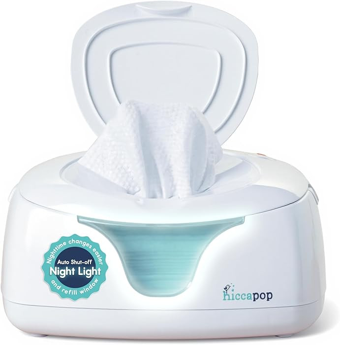 Hiccapop Baby Wipe Warmer and Baby Wet Wipes Dispenser | Baby Wipes Warmer for Babies | Diaper Wi... | Amazon (US)