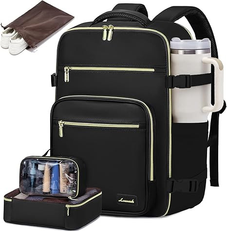 LOVEVOOK Travel Backpack For Women,50L Carry On Backpack Flight Approved,TSA Personal Item Travel... | Amazon (US)