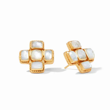 Savoy Gold Gemstones Earrings | Julie Vos | Julie Vos
