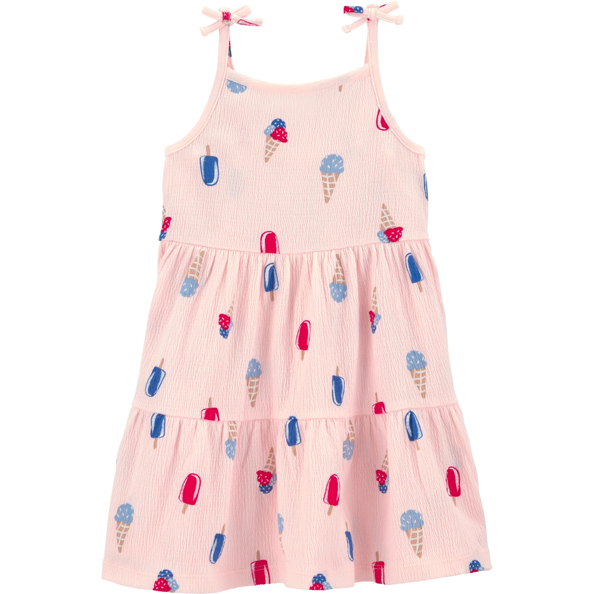 Carter's Child of Mine Baby and Toddler Girl Patriotic Americana Americana Dress, Sizes 12M-5T | Walmart (US)
