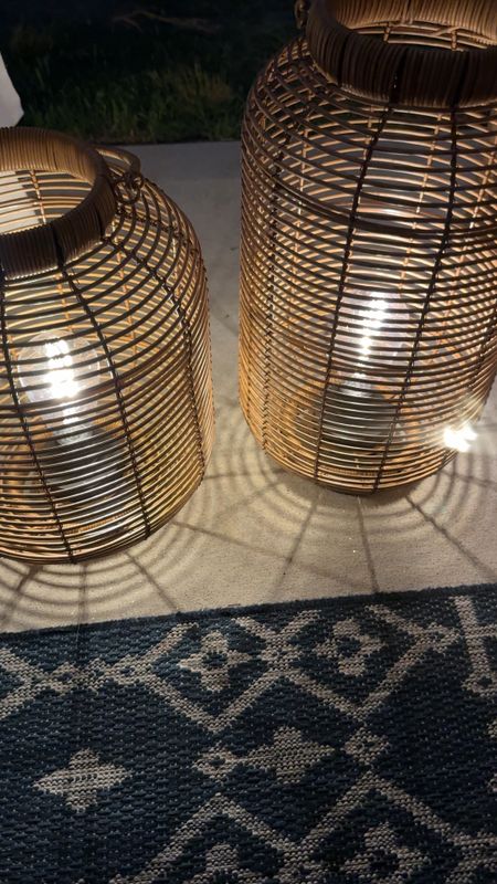 Beautiful lanterns I picked up from At Home for our back patio 😍

#LTKHome #LTKFindsUnder50 #LTKVideo