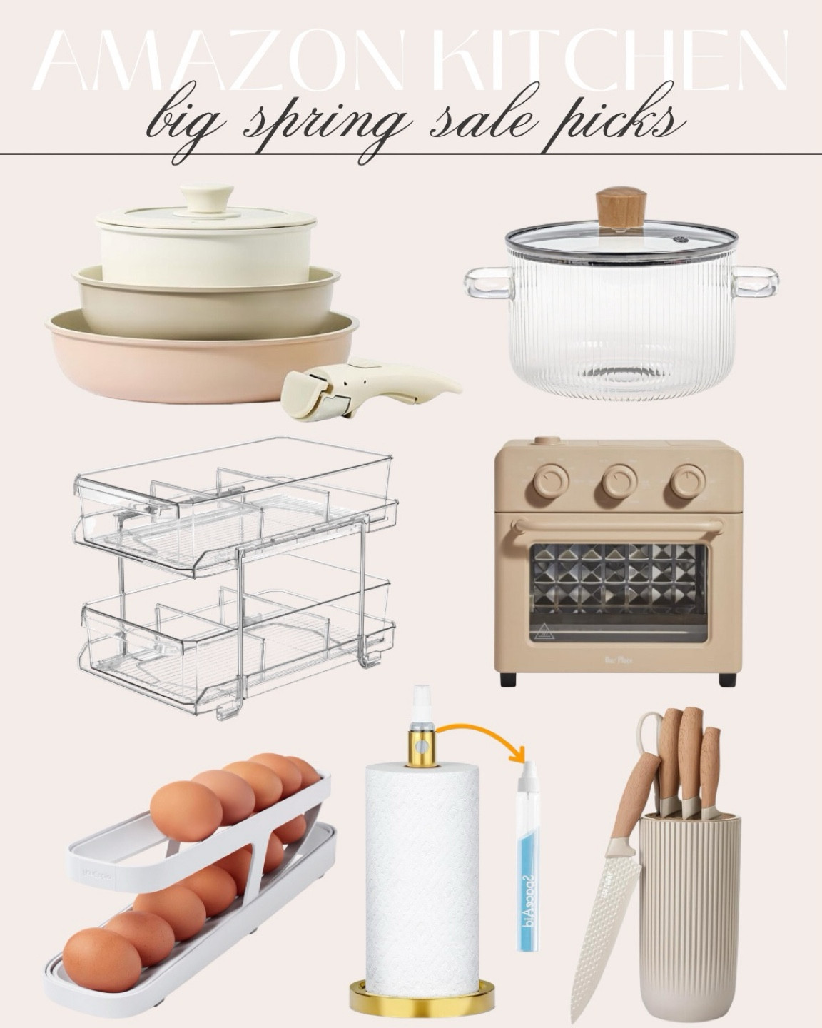 Amazon big spring sale favorites for the kitchen! 🤍

#LTKhome #LTKsalealert #LTKfindsunder50