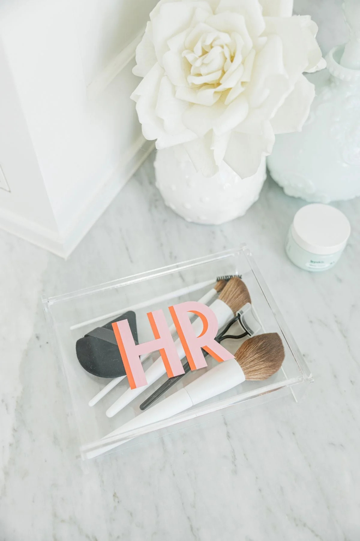 Acrylic Catchall Box | Sprinkled With Pink