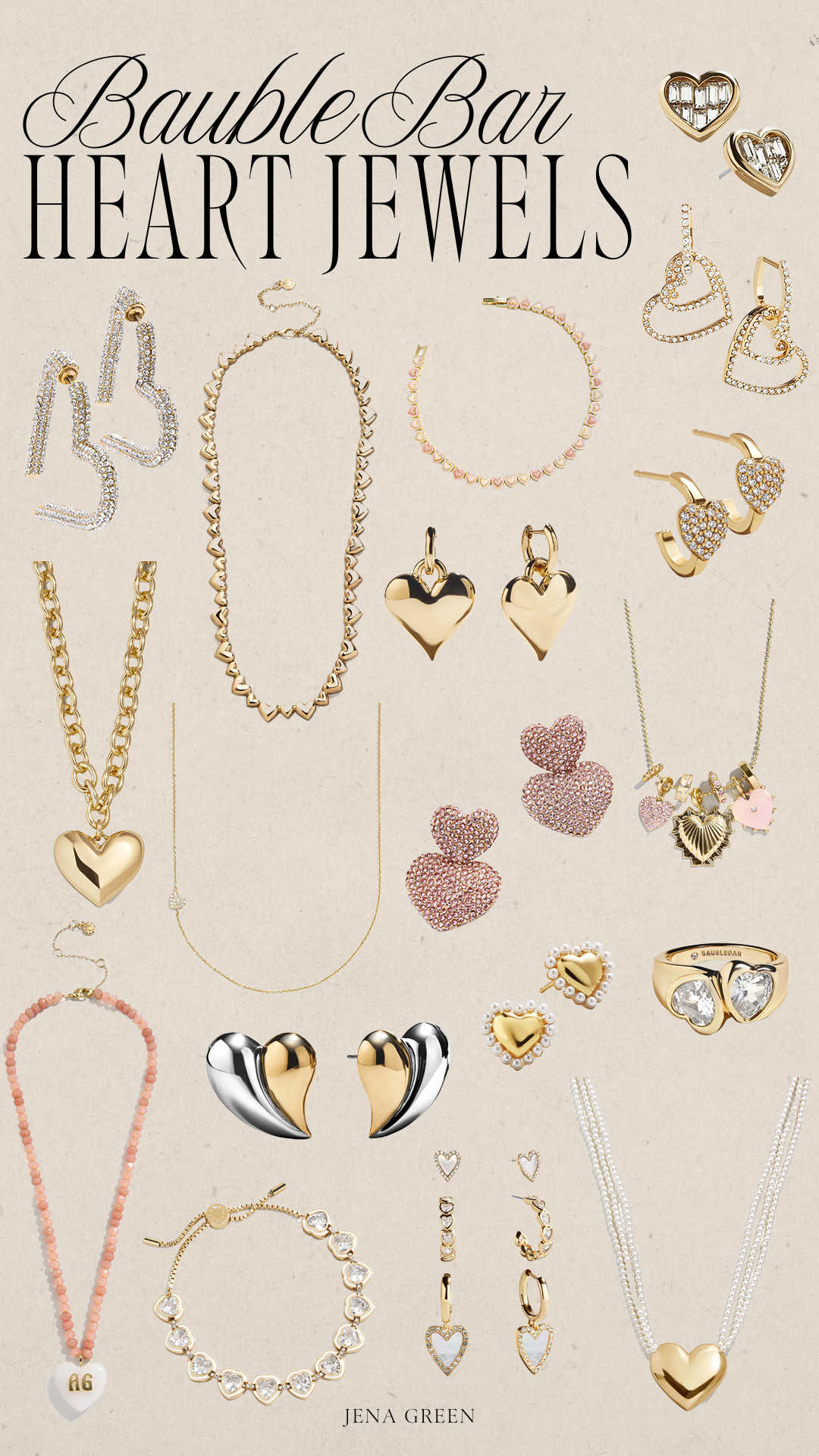 Bauble Bar Valentine's Day Collection | Bauble Bar Valentine's Day Jewelry | Bauble Bar Heart Jewelry 

 #LTKSeasonal #LTKFindsUnder50 #LTKFindsUnder100