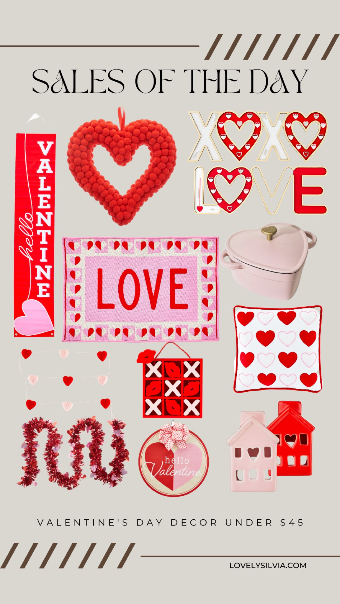 Valentine’s Day decor under $45 and lots under $20!

Valentine’s Day decor, Valentine’s Day home decor, Galentine’s day decor, Galentine’s day home decor 

#LTKunder50 #LTKSeasonal #LTKhome