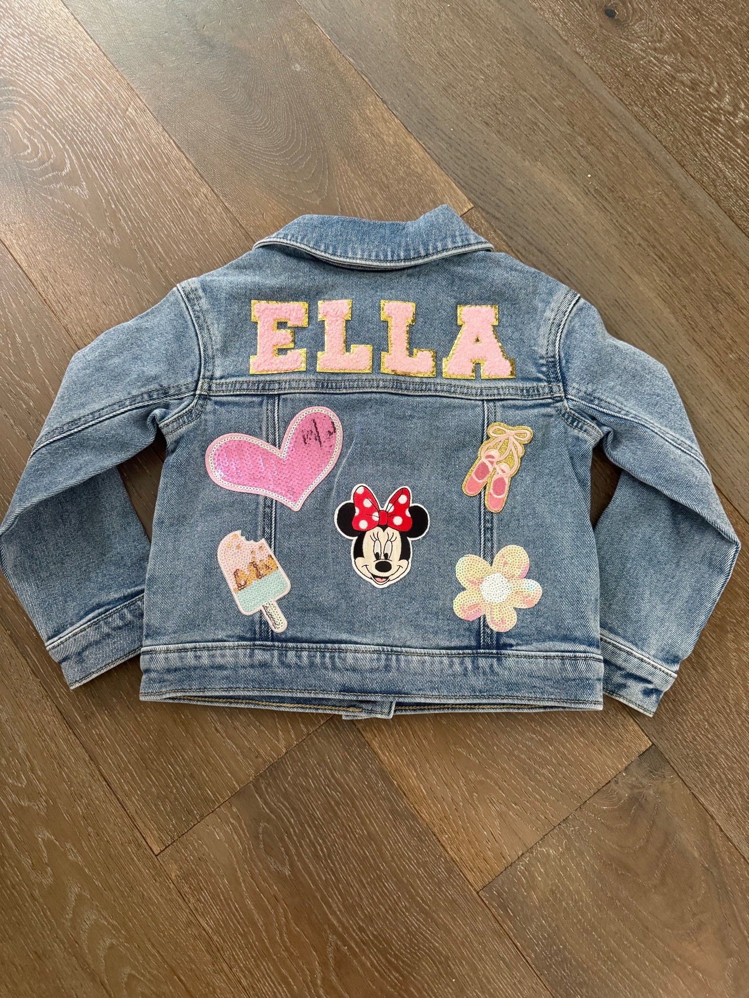 How adorable is this custom denim jacket I just got Ella 😍 You can choose name color and patches. I can’t wait for her to wear it! 

Etsy, kids custom denim jacket, denim patch jacket, toddler girl denim jacket, toddler girl spring outfits, toddler girl everyday outfits, toddler girl summer outfit, toddler girl Disney outfit 

#LTKootd #LTKmomlife #LTKKids
