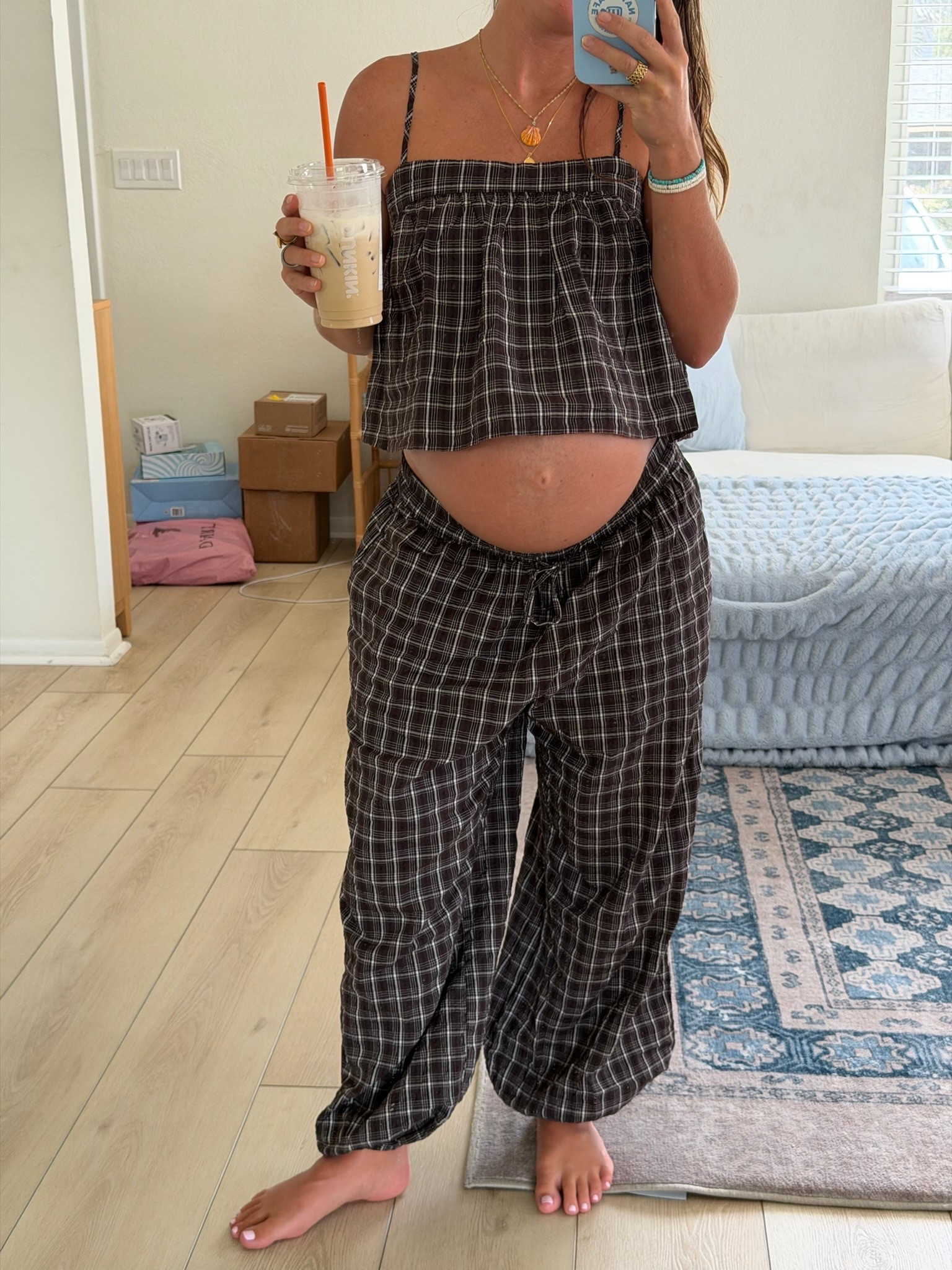 wearing size small in the top and medium short in the pants!

#LTKootd #LTKBump