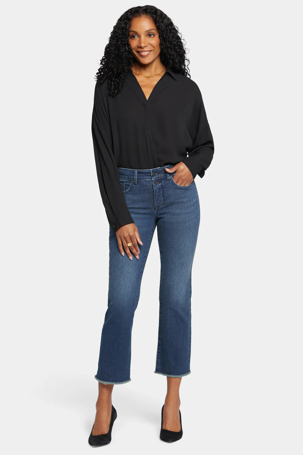 Marilyn Straight Ankle Jeans - Precious | NYDJ