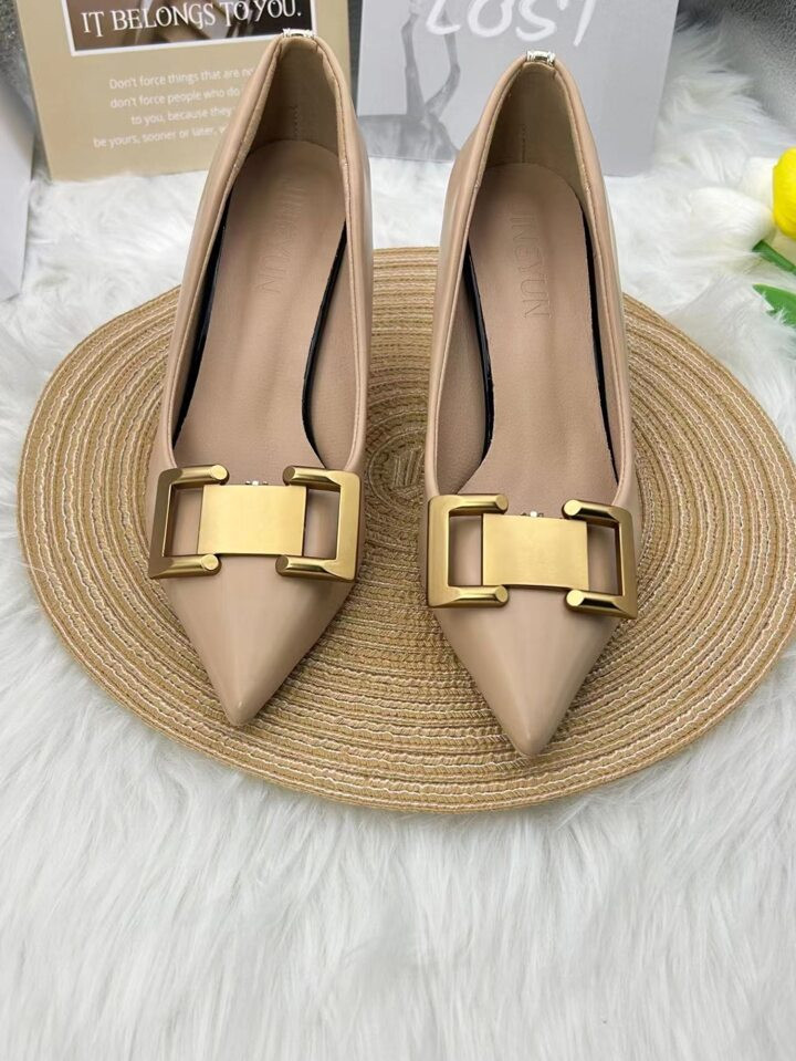 Versatile Women's Shoes Metal Buckle Removable Shoe Accessory Flower Decoration Shoe Clip Ornamen... | SHEIN