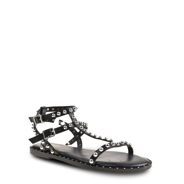 PORTLAND by Portland Boot Company Women's Studded Gladiator Sandal - Walmart.com | Walmart (US)