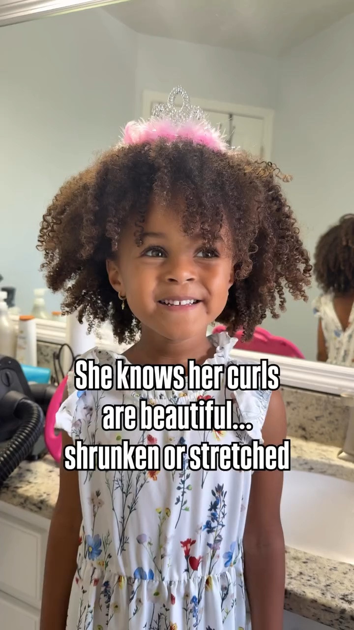 Shrunk. Stretched. Big. Defined. Braided. Twisted. All of it.

Because the goal isn’t to “fix” her curls, it’s to care for them in a way that keeps them healthy and helps her feel confident in every style.

Sometimes that looks like stretching her hair out so we can get to those little fuzz balls that like to hide deep in her coils.
If you know, you know.

And honestly, using the @myrevair has made that process so much easier on both of us, less stress, less pulling, and we still get to keep her hair healthy and full.

It’s more than hair… it’s confidence, it’s care, it’s teaching her to love every version of herself.

If you’re on your curly hair journey with your little one, follow us on the journey.

#curlyhairkids #naturalhairjourney #blackgirlmagic #momlifeunfiltered #curlyhaircare