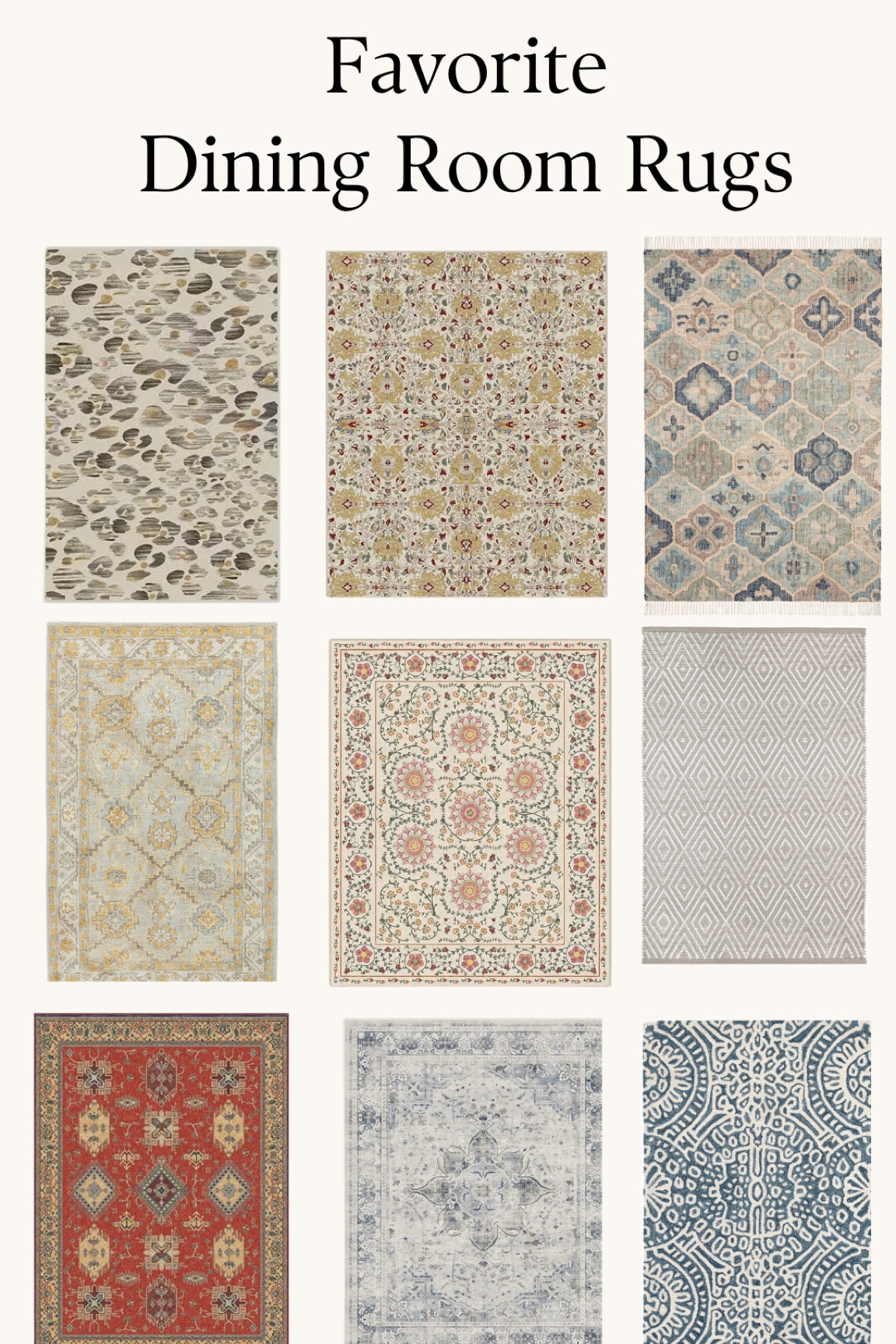 My favorite dining room rugs 💕

#LTKHome