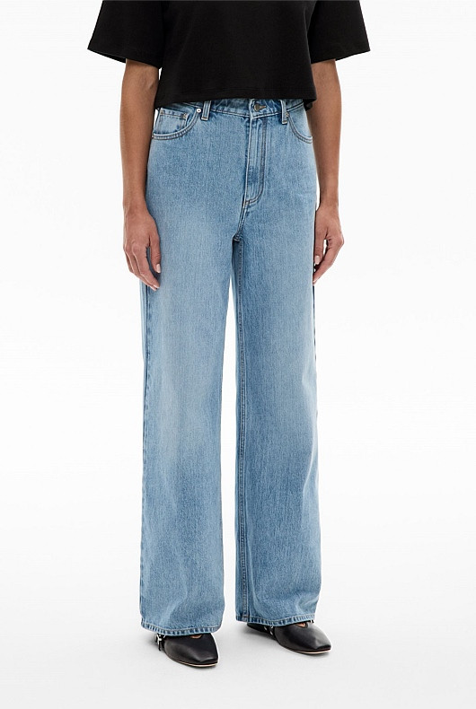 Hi Rise Wide Leg Jeans | Witchery (AU)