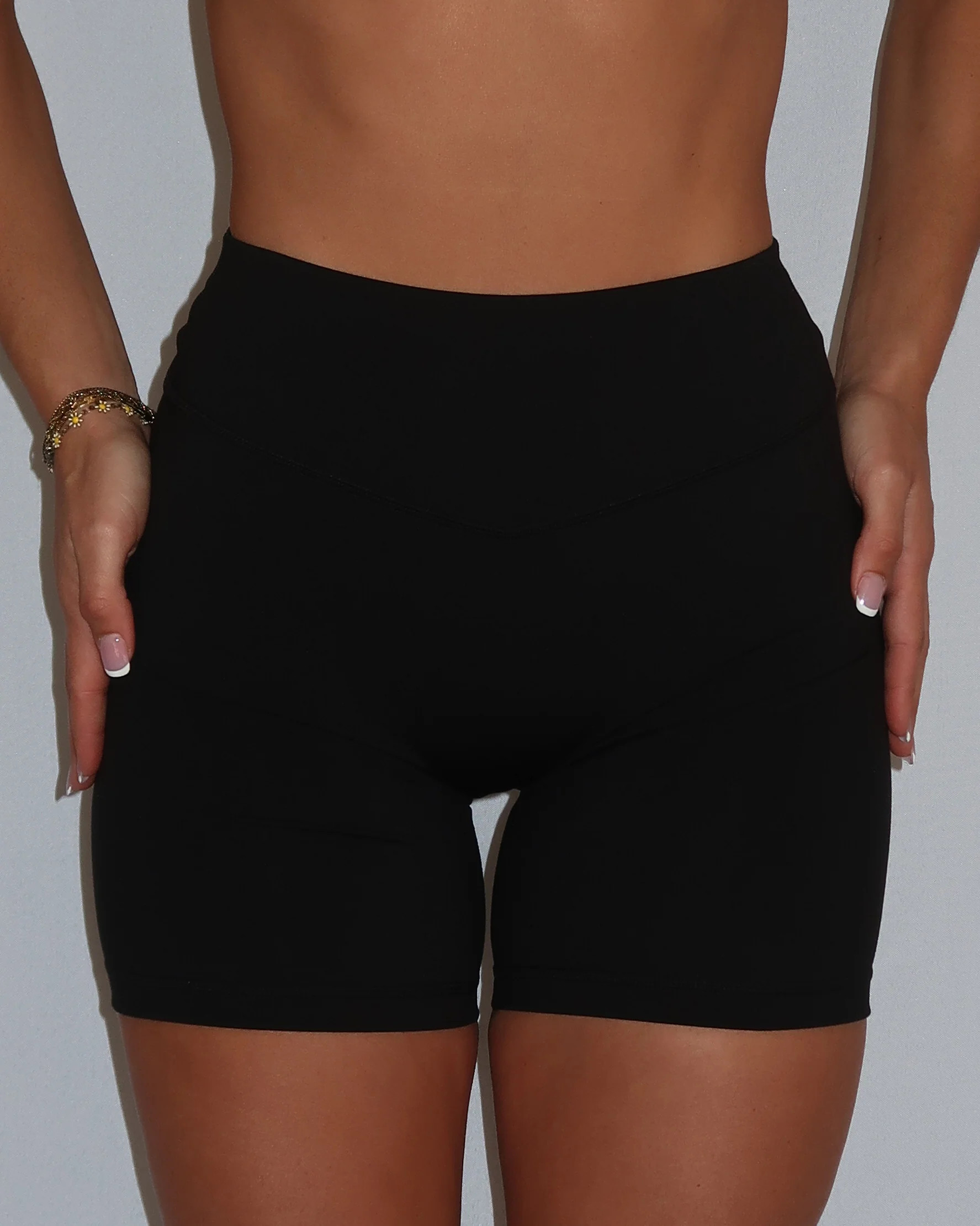 Bridge Short - SoftSculpt Fabric - Black | Liaison the Label