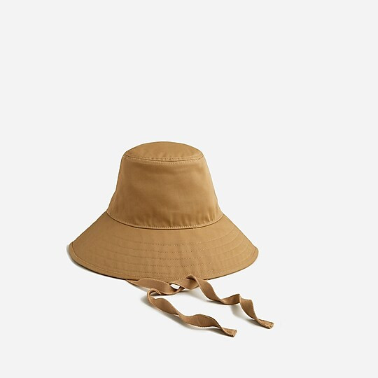 Bucket hat with ties | J. Crew US