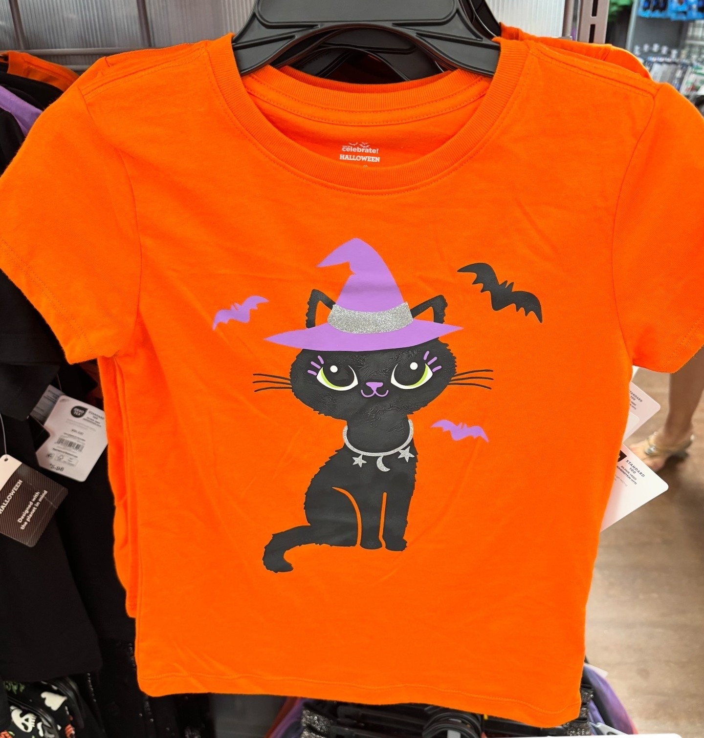 Orange Halloween shirt black kitty with purple hat tee for girls last minute Halloween shirt for kids for toddlers 

Girls Halloween last minute Walmart finds 

#LTKFindsUnder50 #LTKKids #LTKStyleTip