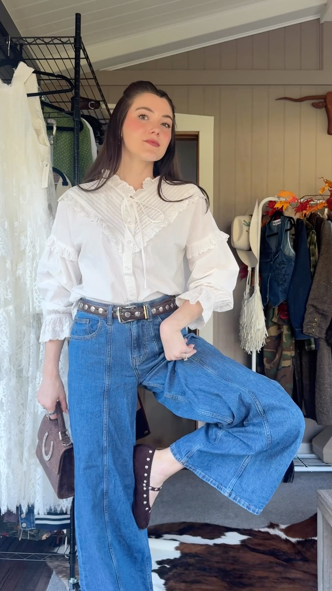 Chic, comfy, and totally practical 👏
The perfect fall dinner outfit when you want to look elevated but still stay cozy all night.

#FallOutfit #FallStyle #WesternFashion #WesternStyle #ModernWestern #OutfitIdeas #StyleInspo #DateNightOutfit #FallFashion #AffordableFashion

#LTKSaleAlert #LTKSeasonal #LTKStyleTip