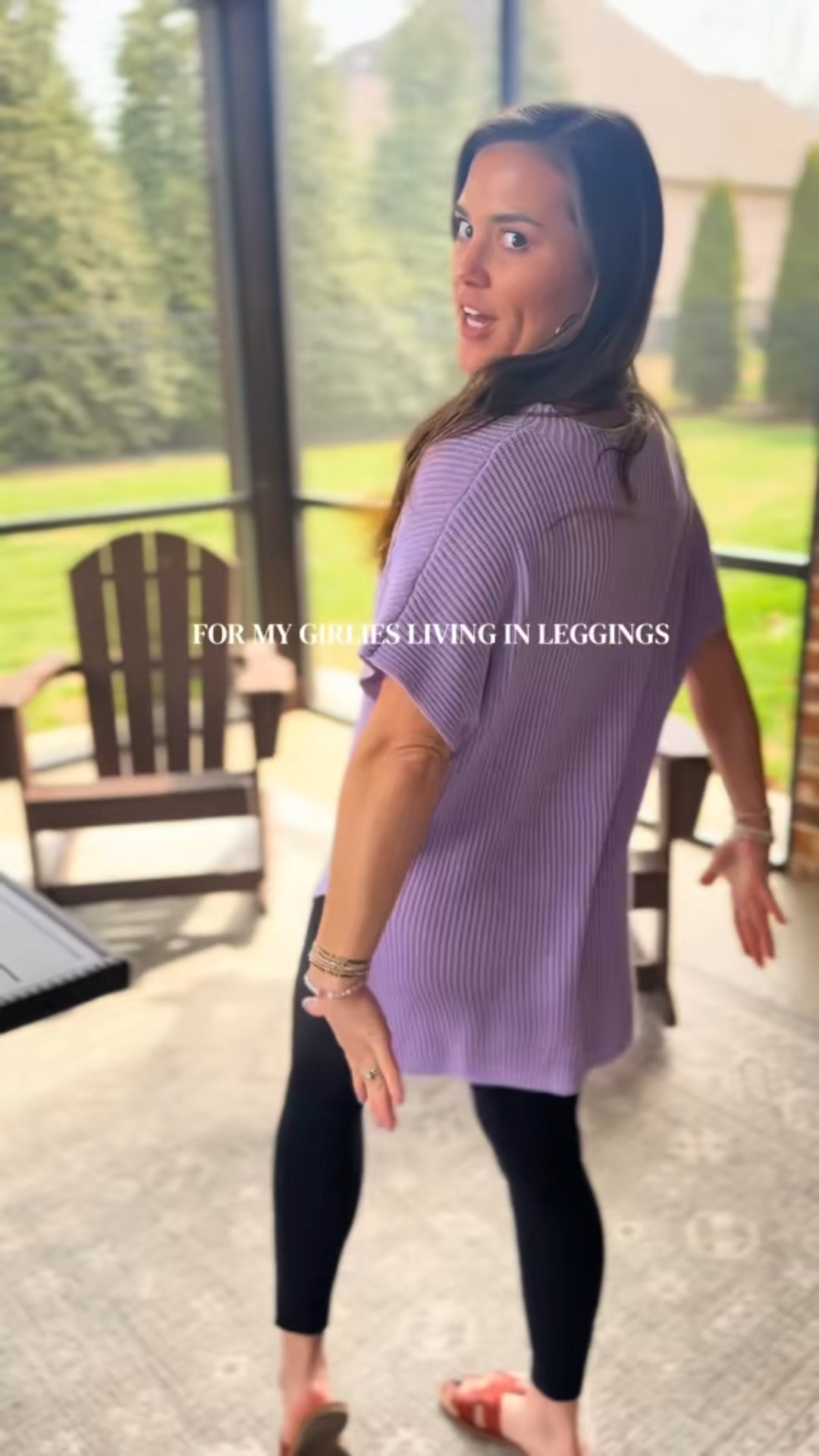 Perfect oversized top for my leggings lovers 

#LTKmomlife #LTKootd