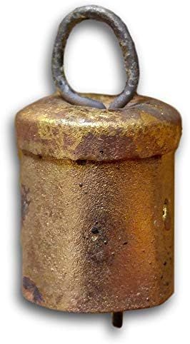 India Arts One Dozen 1 inch high Tin Bells with Metal Striker Wedding Patio Church Bell | Amazon (US)