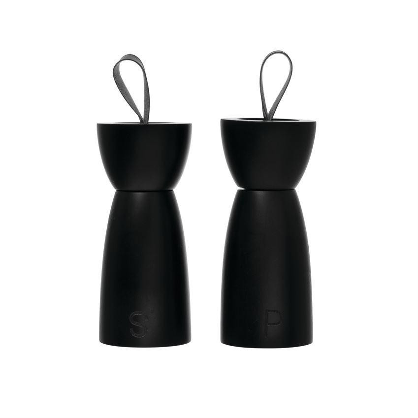Black Salt & Pepper Mills | Megan Molten