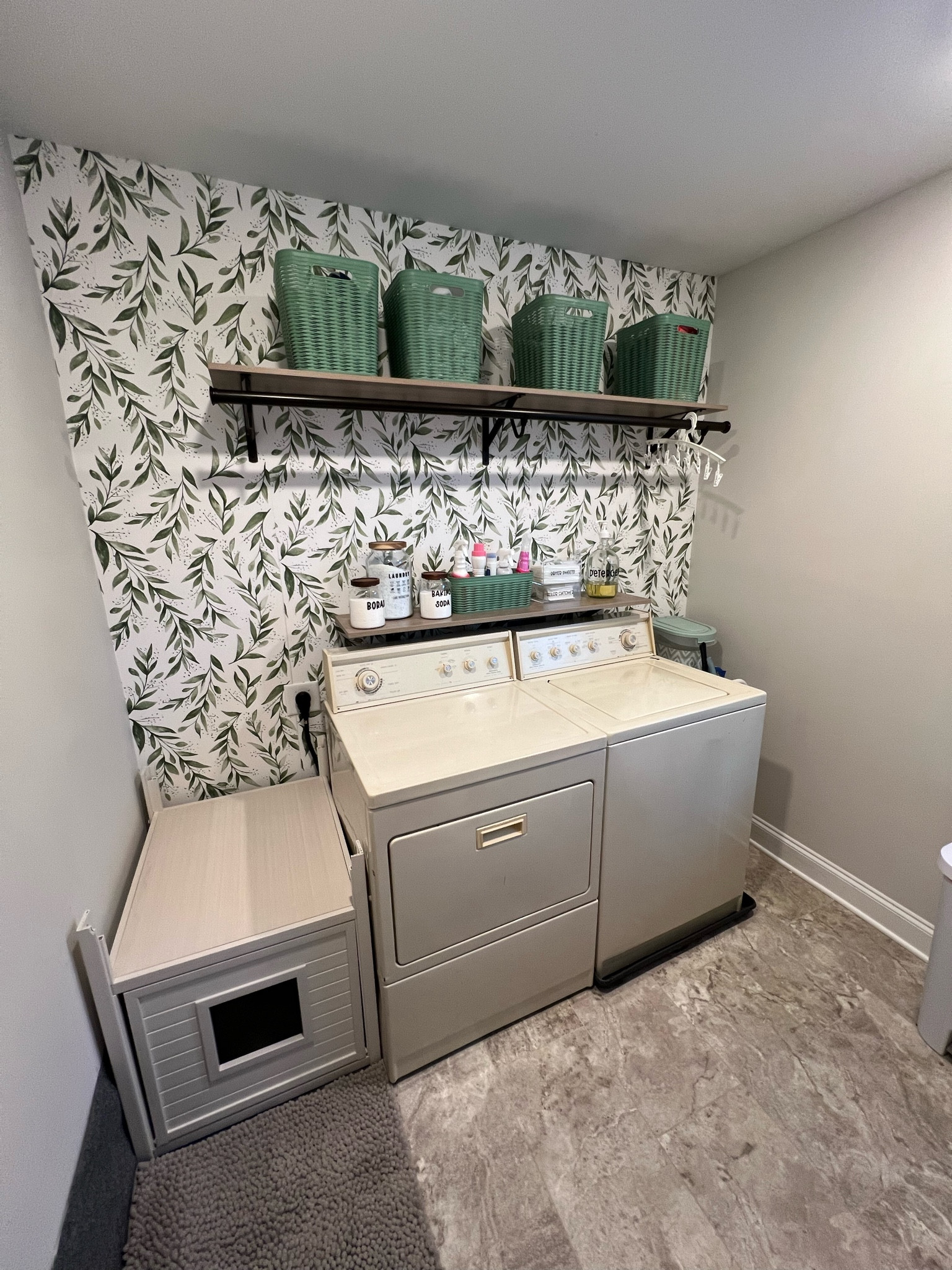 Laundry Room makeover from
Home Depot! Budget friendly makeover for my simply laundry space ☺️

#LTKFamily #LTKFindsUnder100 #LTKHome