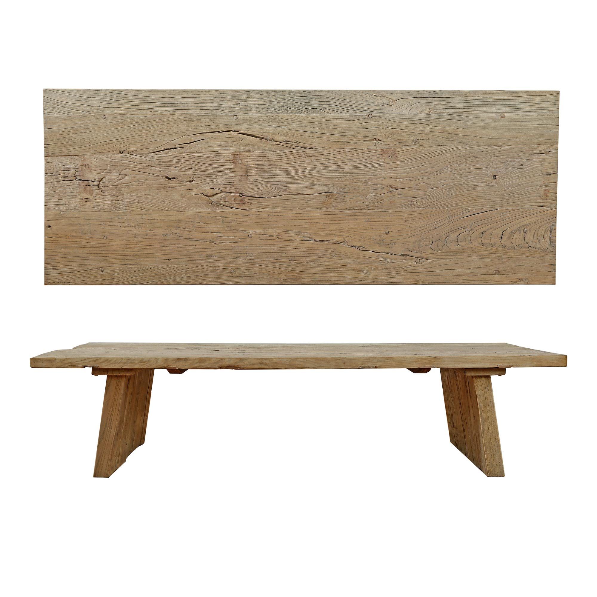 Lily’s Living Laguna Weathered, 67 Inch Wide, Natural Wood Coffee Table | Amazon (US)