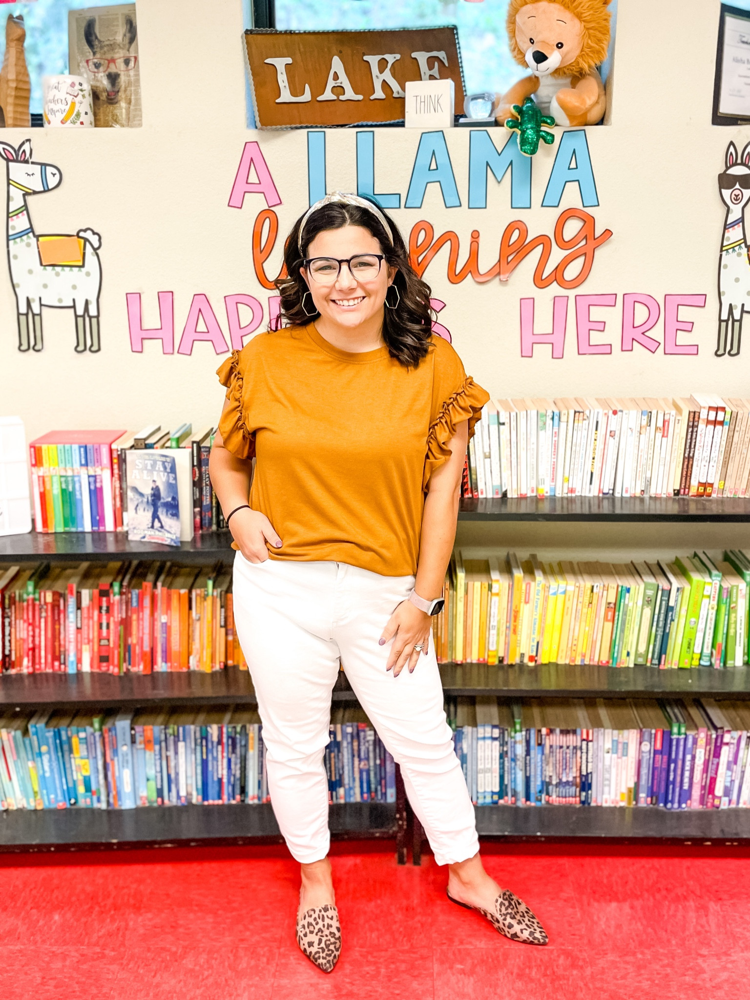 Happy Monday! I am really starting to feel like dressing in fall colors, but the weather says otherwise! 

Are you ready for fall?! 

This is one of my favorite tops and it is from Shein! I already have the mustard color, but I would get it in every color if I let myself! I thought this top was perfect with my cheetah Mules from Amazon! 

🛍To Shop my Outfits 🛍 
1. Click the Link in my Bio 
2. Click”Shop my Outfits - LIKEtoKNOW.it”
3. Download the @shop.ltk app!
4. Follow @styleteachrepeat
5. Click the link in my stories!

Work Wear | Teacher Fashion | Teacher Outfits | Shein Fashion | Teacher Style | Petite Fashion | Petite Style | Amazon Fashion


#LTKunder50 #LTKworkwear #LTKSeasonal