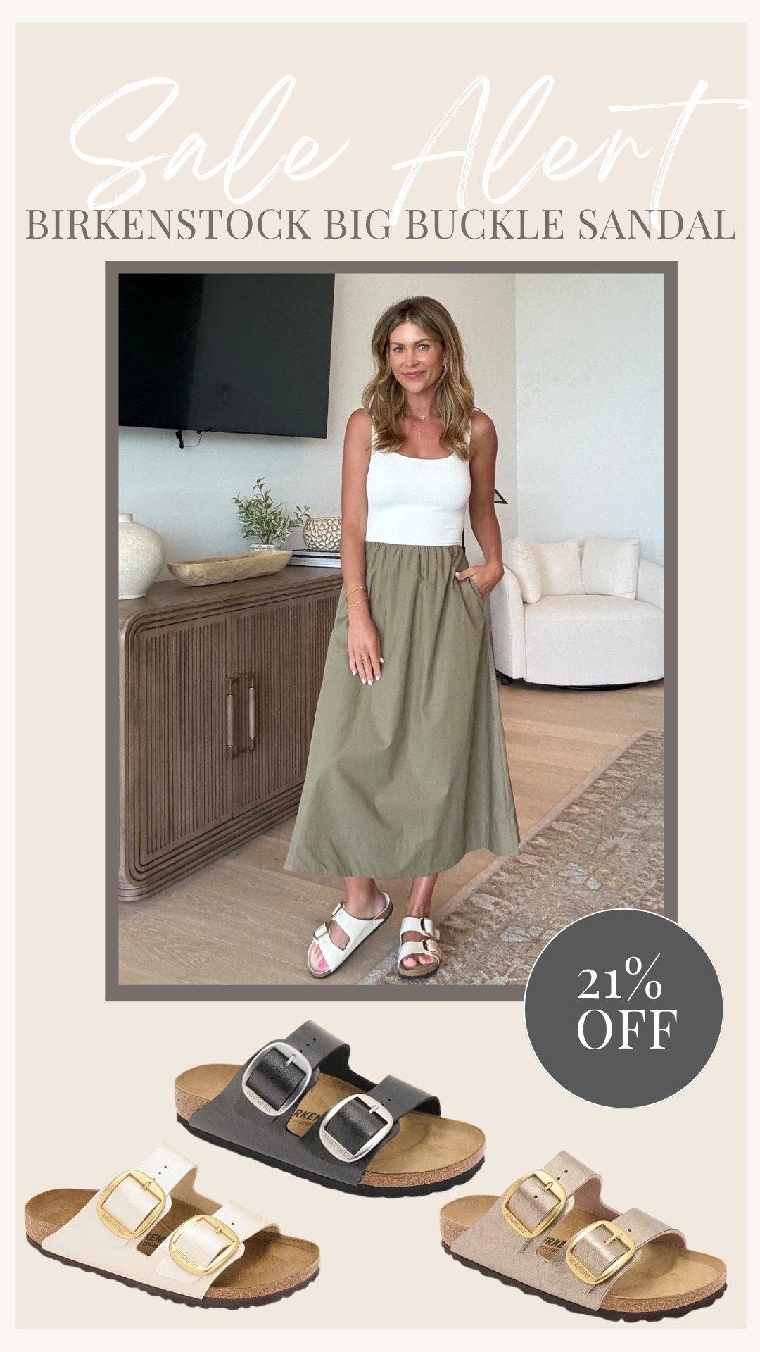 Birkenstock big buckle sandals on sale!

Spring sandals, slip on sandals

#LTKSaleAlert #LTKSeasonal