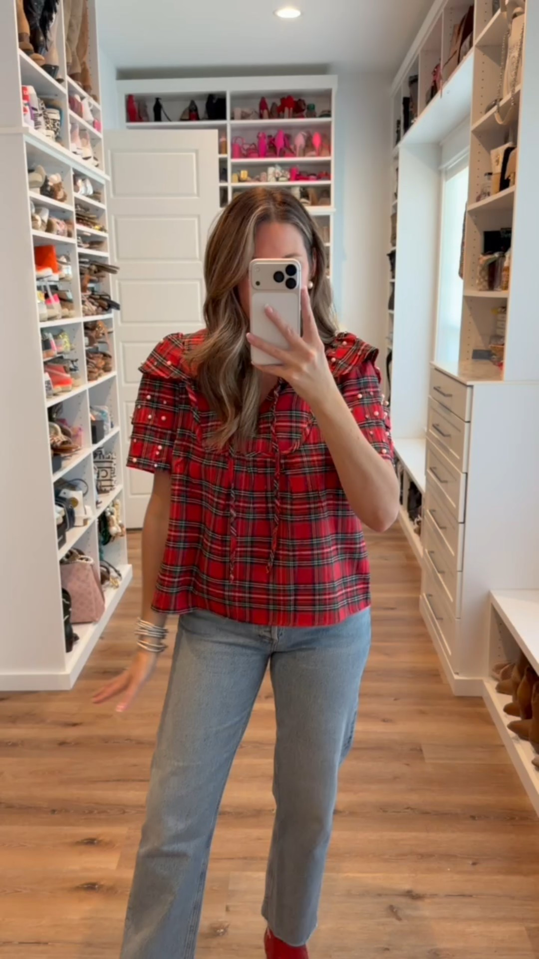 Festive outfits for any holiday occasion. From cozy sweaters to fun, colorful dresses, these Amazon finds make getting dressed the easiest part of the season. 

In a medium plaid ruffle top, size 8 jeans, boots and accessories- fits tts.

Shop dandy, holiday outfit, christmas sweater, christmas party outfit, christmas outfit, fall outfit

#LTKStyleTip #LTKSeasonal #LTKHoliday